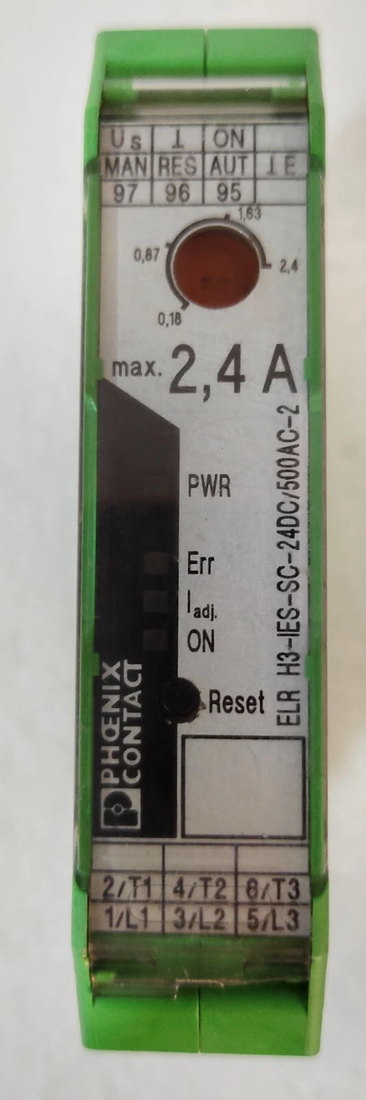 Phoenix Motor Starter ELR H3-IES-SC-24DC/500AC